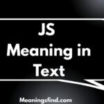JS Meaning in Text