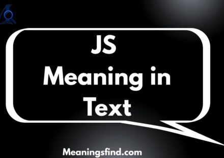 JS Meaning in Text