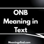 ONB Meaning in Text