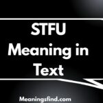 STFU Meaning in Text