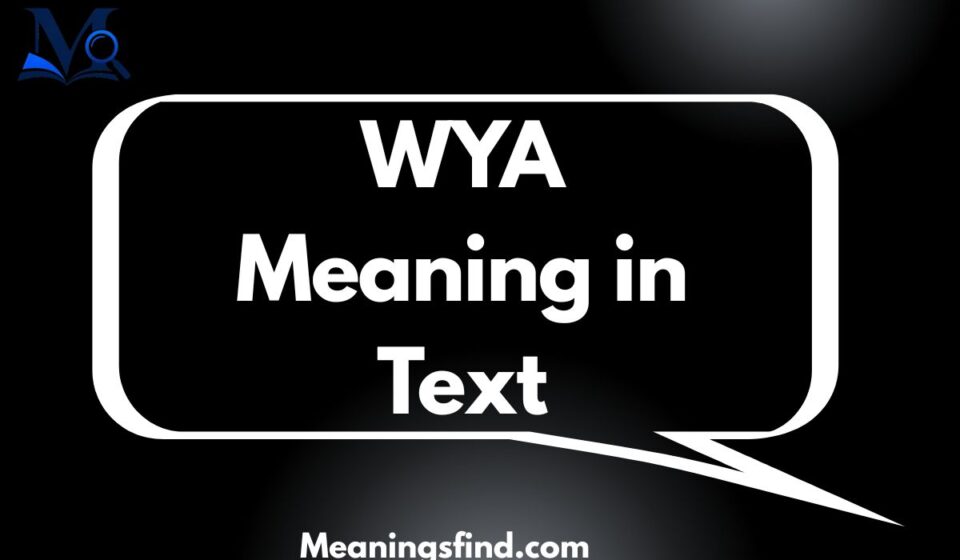 WYA Meaning in Text