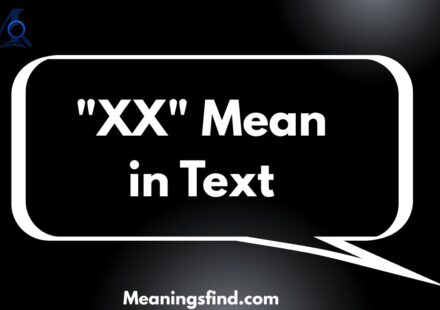 "XX" Mean in Text