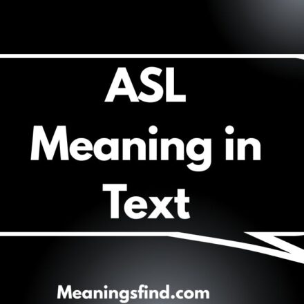 ASL Meaning in Text