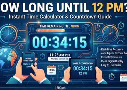How Long Until 12 PM? Instant Time Calculator & Countdown Guide