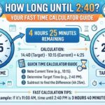 How Long Until 2:40? Your Fast Time Calculator Guide