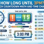 How Long Until 3PM? Quick Countdown Math and Time Charts