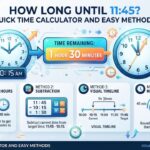 How Long Until 11:45? Quick Time Calculator and Easy Methods