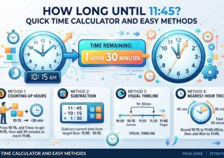 How Long Until 11:45? Quick Time Calculator and Easy Methods
