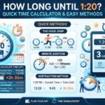 How Long Until 1:20? Quick Time Calculator and Easy Methods
