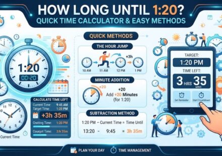 How Long Until 1:20? Quick Time Calculator and Easy Methods