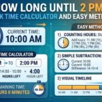 How Long Until 2 PM? Quick Time Calculator and Easy Methods