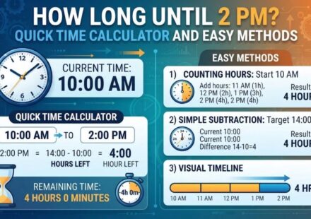 How Long Until 2 PM? Quick Time Calculator and Easy Methods
