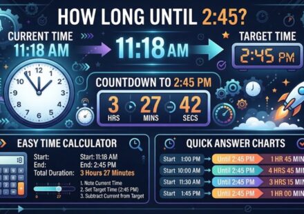 How Long Until 2:45? Quick Answer, Countdown Charts & Easy Time Calculator
