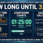 How Long Until 3:40? Quick Answer, Countdown Charts & Easy Time Calculator