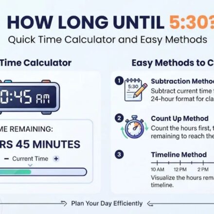How Long Until 5:30? Quick Time Calculator and Easy Methods