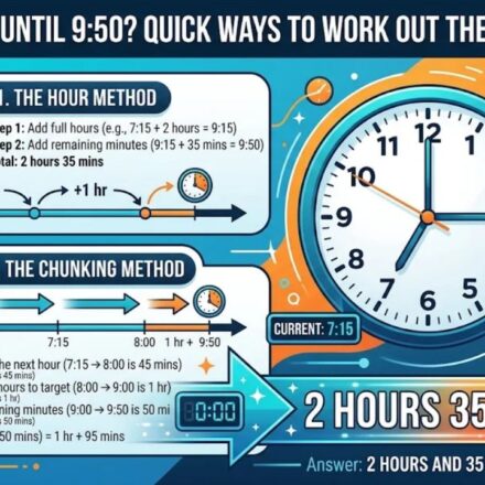 How Long Until 9:50? Quick Ways to Work Out the Time Left